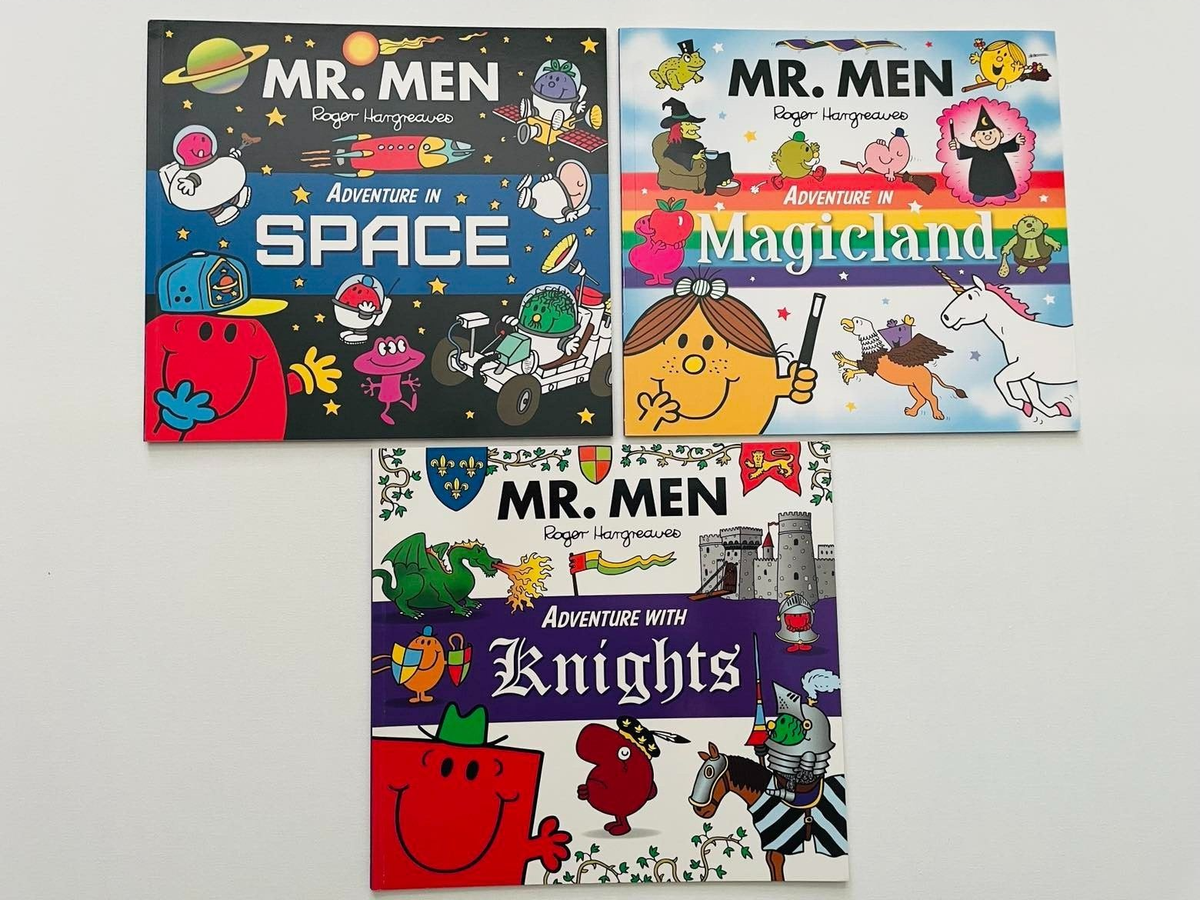 Men Books Collection -3 Books Set- LARGE BOOKS Paperback FREE