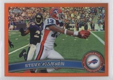2011 Topps Chrome Retail Orange Refractor Steve Johnson #147 2u6