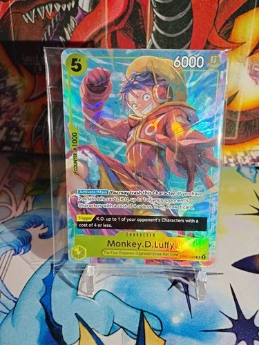 One Piece - Monkey D. Luffy - Sealed Promo Card OP07-109