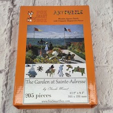 Fox Smart Box The Garden At Sainte Adresse 205 Pcs Wooden Jigsaw Puzzle Complete Fox Smart Box The Garden At Sainte Adresse 205 Pcs Wooden Jigsaw Puzzle Complete