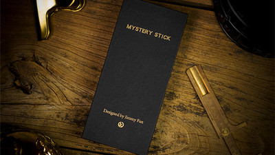 The Mystery Stick by TCC & Jimmy Fan Pom Pom Stab Messing mit Holzperlen 13 cm