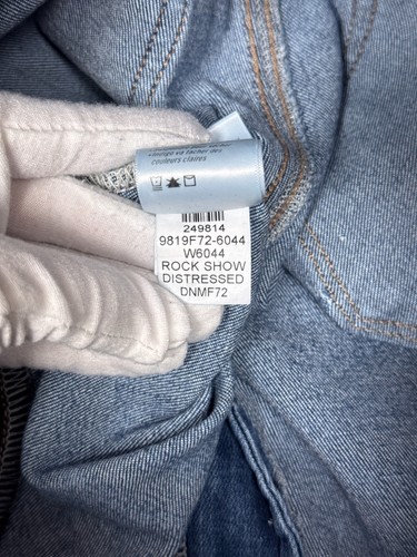 Paige Jeans 24 Womens Anessa Wide Leg Ankle Length Raw Hem Maternity - 第 8/9 張圖片