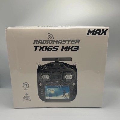 New Radiomaster TX16S MK3 Radio Controller RM0157.0121-MAX-BLK-A