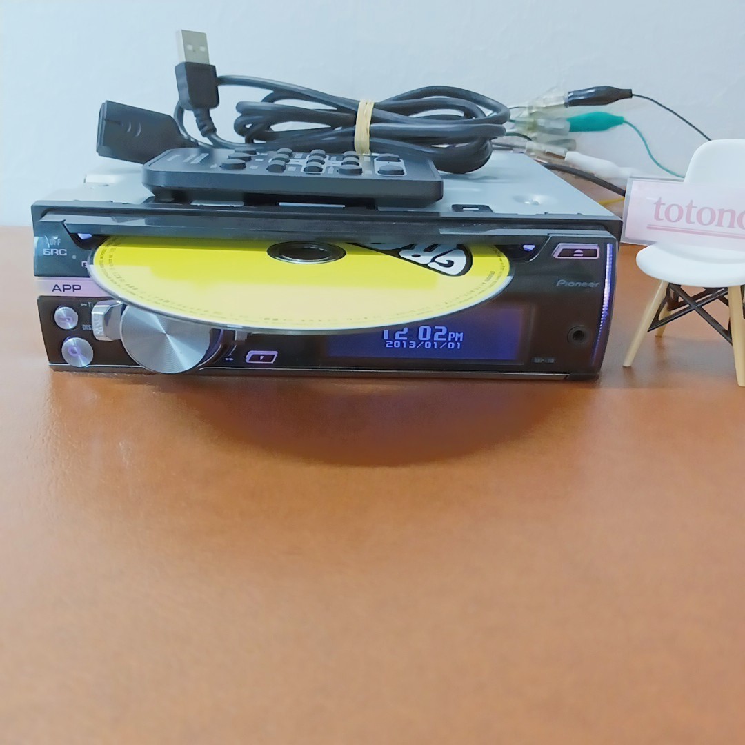 Pioneer Carrozzeria DEH-790 1DIN Car Audio CD USB AUX Used Tested