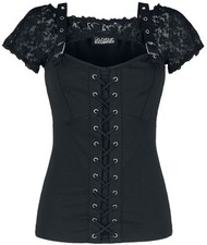 Poizen Industries T-Shirt Damen Moral Top sch...