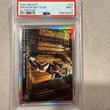 2024 Panini Select - Alter Ego Spencer Rattler #23 (RC) PSA 9