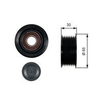 Umlenk /FüHrungsrolle Keilrippenriemen Gates T36439 Drivealign™ FüR Suzuki