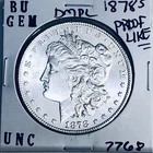 1878 S BU GEM MORGAN SILVER DOLLAR UNC MS+++ U.S. MINT RARE COIN 7768
