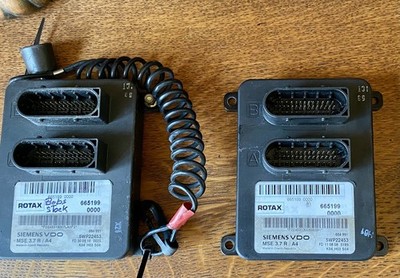 2~2004 SKI DOO 600 HO SDI ECU ECM SIEMENS VDO 665199 MSE Computer Box~ One w/Key