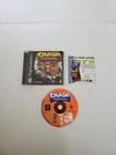 Crash Bandicoot  PS1 (Sony PlayStation 1) CIB W Reg Card - Black Label TESTED