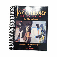 Mark Levine The Jazz Theory Book Sher Music Co. Spiral Bound Piano Illustrated