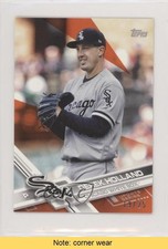 2017 Topps Mini Update Series Orange 19/25 Derek Holland #US23 READ fm0