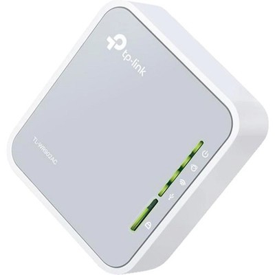 TP-LINK TL-WR902AC Tragbarer AC750-WLAN Router Grau WiFi 2 (IEEE 802.11a)