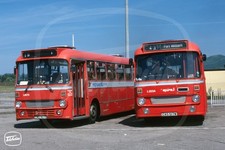 Bus Photo - Highland Scottish TMS407X CAS417W Leopard Alexander 2 shot 7/89