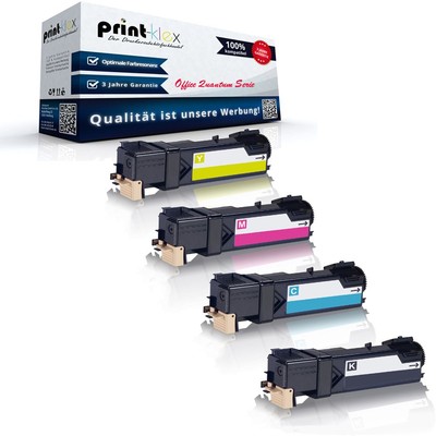 4x Premium Tonerkartuschen für Xerox Phaser 6500 N Printe Office Quantum