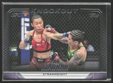 2024 Topps Knockout UFC #79 Yan Xiaonan