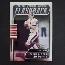 2020 Panini Absolute Fantasy Flashback Phil Simms New York Giants