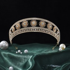Wedding Bridal  CZ Crystal Tiara