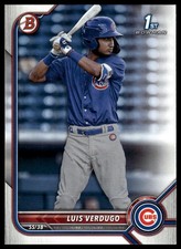 2022 Bowman #BP-147 Luis Verdugo Prospects