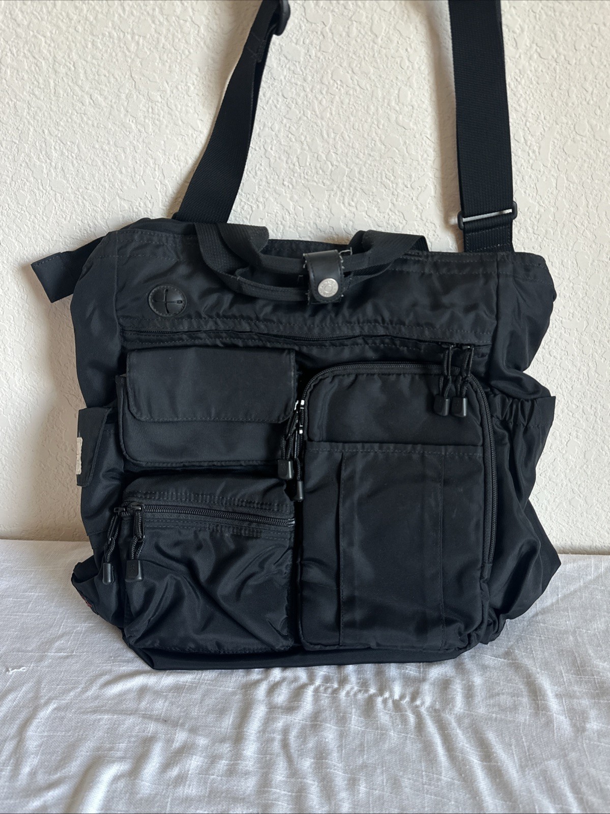 Nomadic Wise-Walker Black Large  Shoulder Bag Cro… - image 2