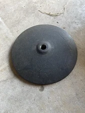 Vintage 1970's Atlas Sound Microphone Stand Cast Iron Base Only LB