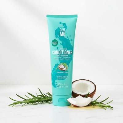 Feuchtigkeitsspendender und beruhigender Conditioner für empfindliche Kopfhaut - sulfat- und silikonfrei,...