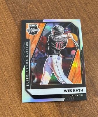 Wes Kath 2021 Panini Elite Extra Edition Silver Prizm Holo #57 Chicago White Sox