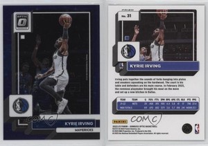 2022-23 Panini Donruss Optic FOTL FOTL Purple Stars Prizm /17 Kyrie Irving #31