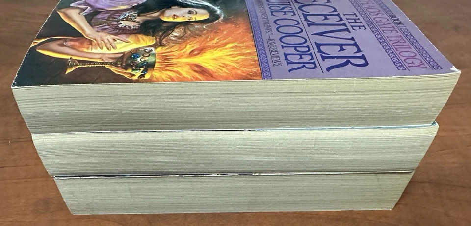 LOT (3) The Chaos Gate Trilogy (1,2,3) Louise Cooper, Paperback, Used, 1st Print - Image 4 of 4