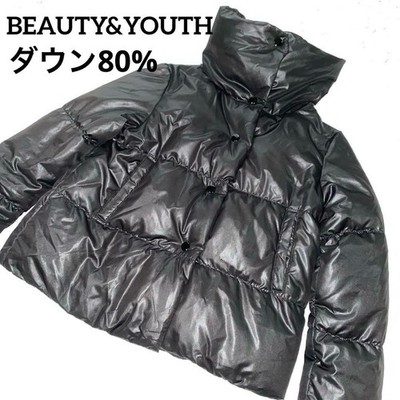 Beauty & Youth Daunenjacke Schwarz Cropped S Puffer Winter Oberbekleidung