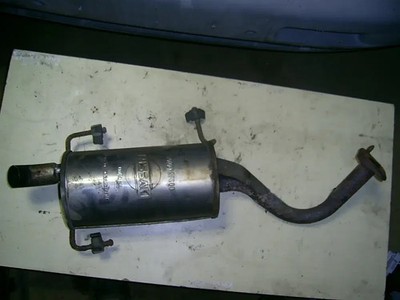 Nissan Micra K11 3-Türig (3) Endschalldämpfer Endtopf Auspuff 201005F600