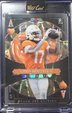 Wild Card Black Tie Edition Chris Brazzell II Rookie 1 Of 1 Carolina Panthers . rookie card picture