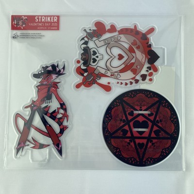 Helluva Boss Striker Valentines Day 2025 Acrylic Standee