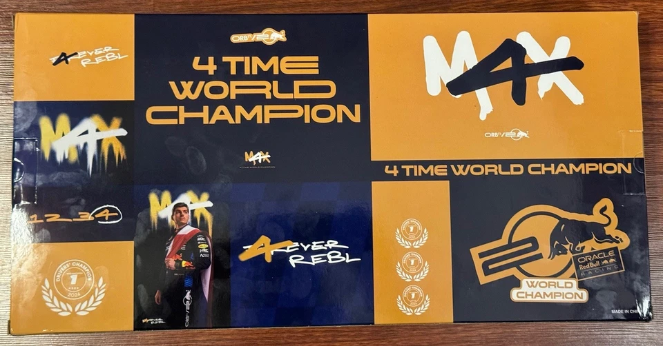 BURAGO 1/43 FORMULA RACING 4 PK ORACLE RED BULL F1 4 TIME CHAMP MAX VERSTAPPEN Foto 3 de 4