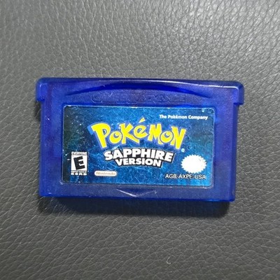 Pokemon Sapphire Version Nintendo Game Boy Advance Cartridge NTSC-U/C