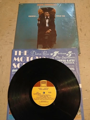 EDDIE KENDRICKS - PEOPLE HOLD ON. SOUL CLASSIC FUNK BREAK L.P. MOTOWN