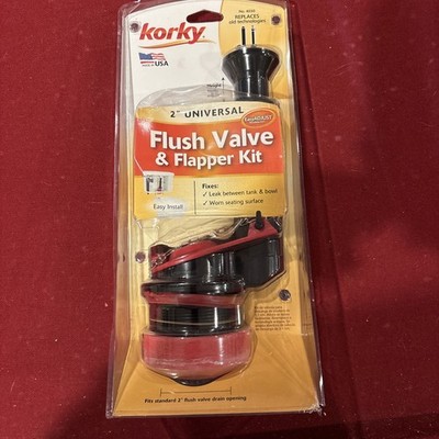 Lavelle 4030PK Korky 2-Inch Adjustable Flush Valve Kit with Tank-to-Bowl Gasket
