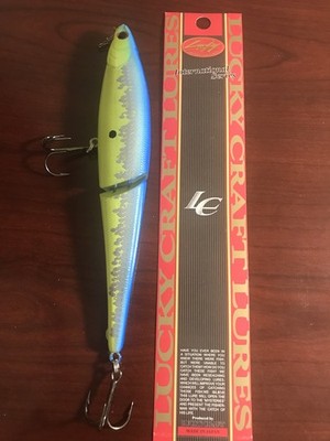 LUCKY CRAFT EPG LL POINTER 180 2 JOINTED FISHING LURE JERK SLOW SINKING 7 in 2oz