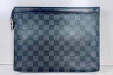Louis Vuitton Damier Graphite Pochette Voyage A4 Compatible Used