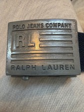 Vintage Polo Jeans Company by Ralph Lauren belt 1990s / early 2000s Y2K era .