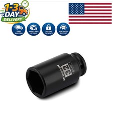 12 Drive Deep Impact Socket 32mm Cr-mo With Black Phosphate Finish 12 Drive Deep Impact Socket 32mm Cr-mo With Black Phosphate Finish