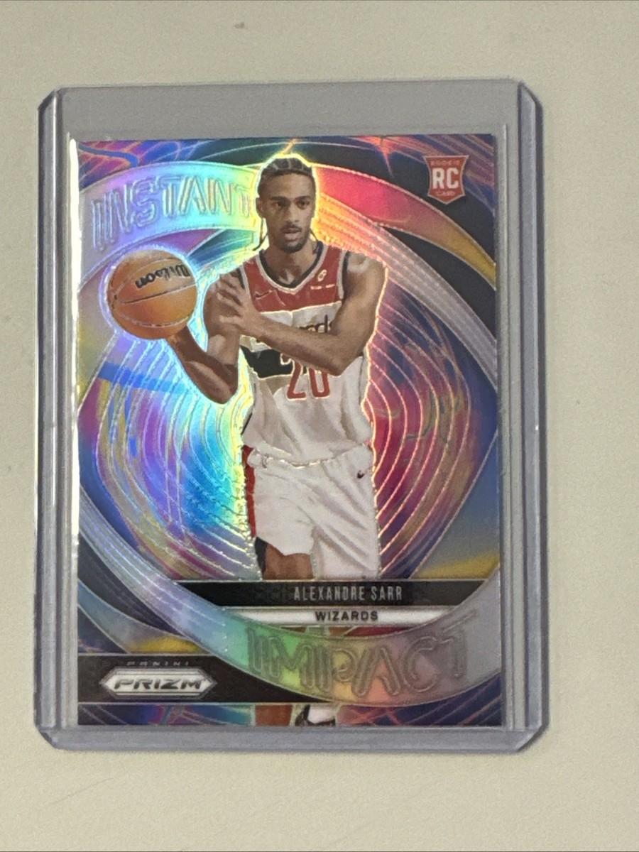 2024-25 Panini Prizm Alexandre Sarr Instant Impact Silver | eBay