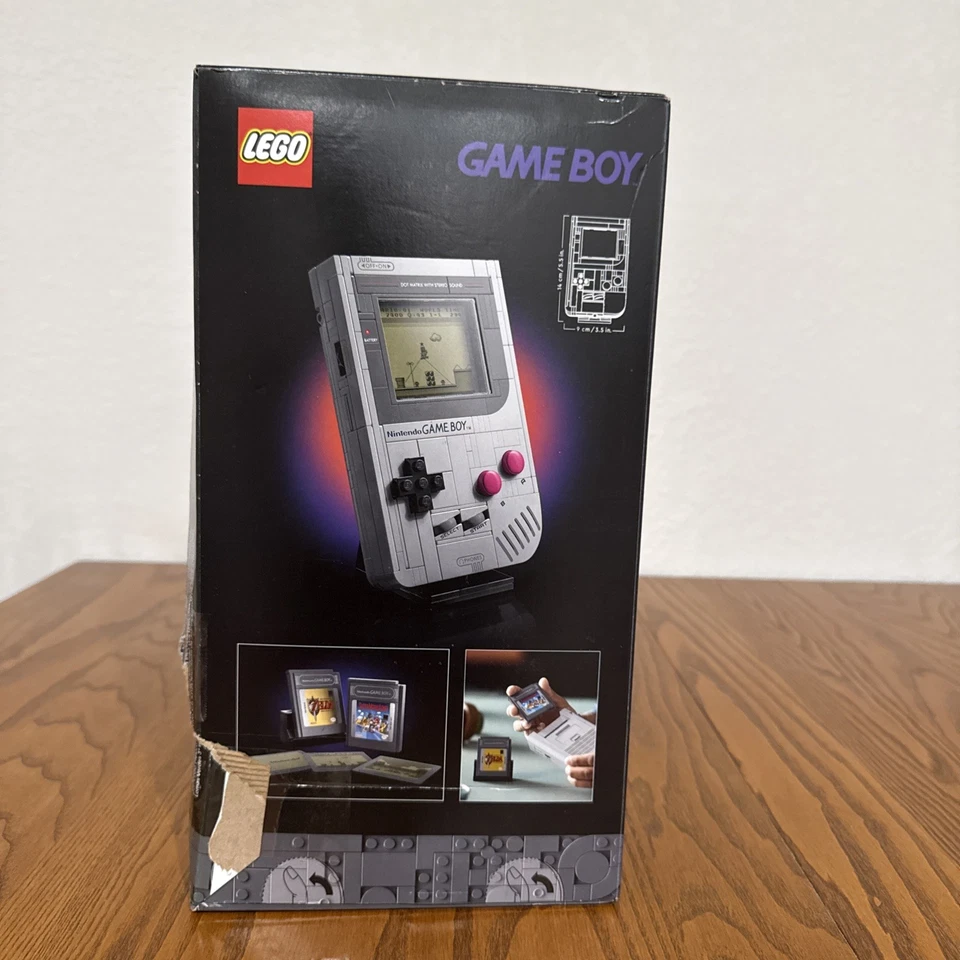 LEGO Nintendo Game Boy 72046 Building Set New Open Box Damaged Box - Image 3 of 4