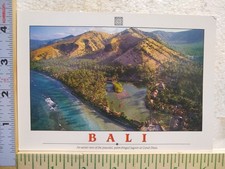 Postal Vista Aérea Candi Dasa Bali Indonesia