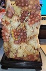Multicolor Shoushan Stone Carving of Grapes 多彩芙蓉寿山石葡萄，鸟造像 t4-2 — photo 9