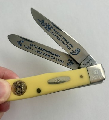 Case XX 1985 NC Highway Patrol 56th Anniversary Knife Limited