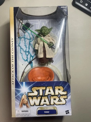 Star Wars Saga Yoda Council Ultimate Jedi Master 12" Scale Figure New Vintage