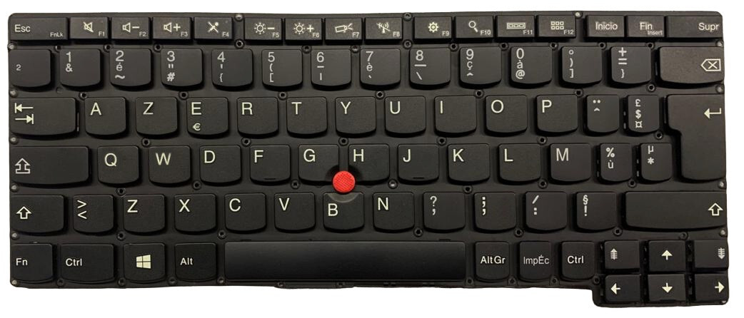 FR KEYBOARD FOR Lenovo IBM ThinkPad Helix Helix MT 3697