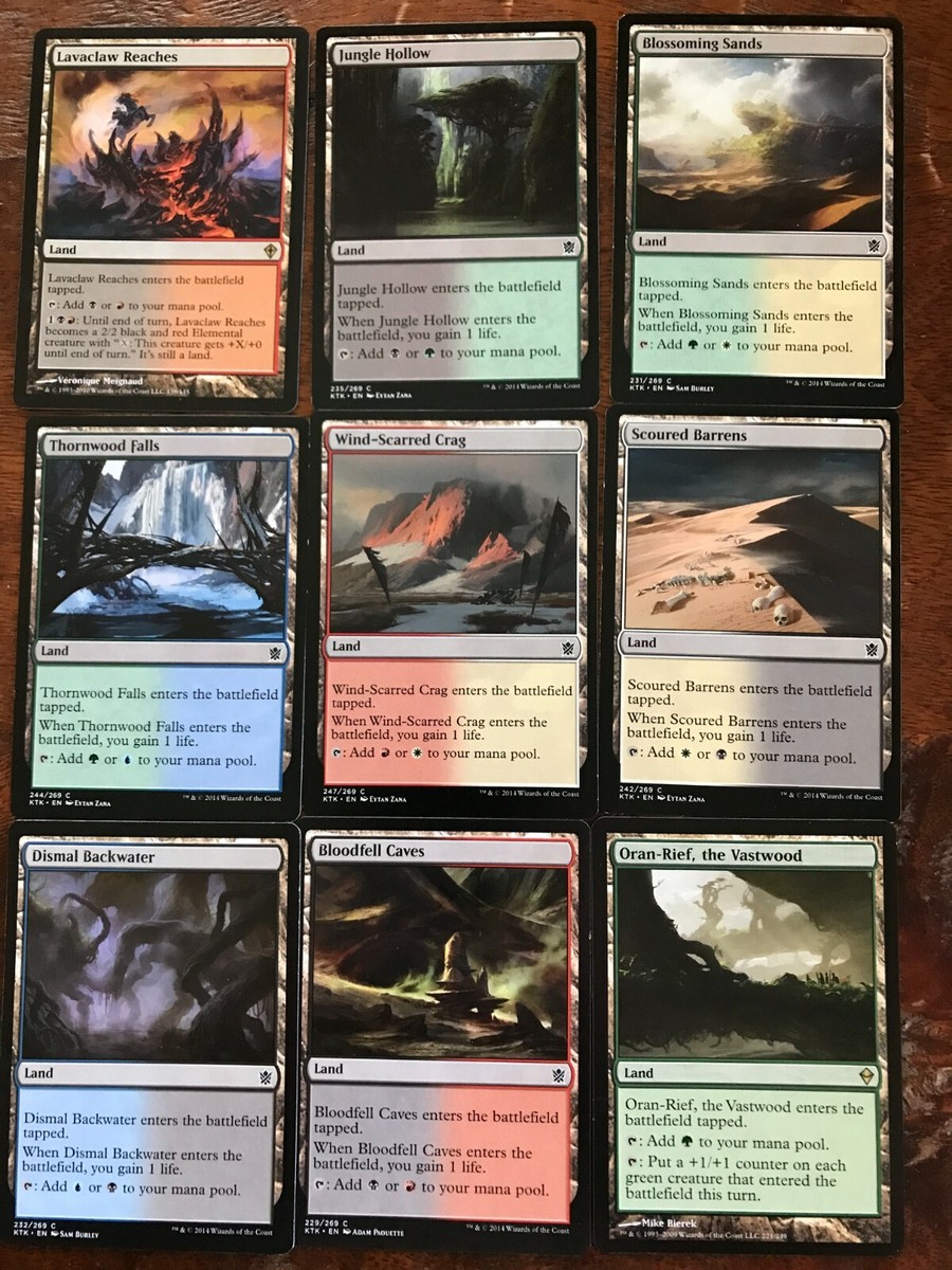 MTG Lot of (27) Land Cards ~ Magic the Gathering RARE MTG Lot of (27) Land Cards ~ Magic the Gathering RARE