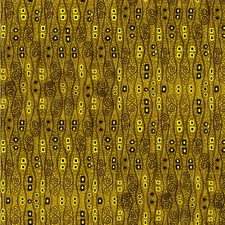 Gilded Plume Brown Abstract Bejeweled Stripes Fabric 44" Wide Timeless Treasures